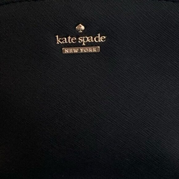 ♠️♠️KATE SPADE CAMERON HILLI DOME BLACK SAFFIANO LEATHER CROSSBODY BAG!♠️♠️ - Picture 9 of 10